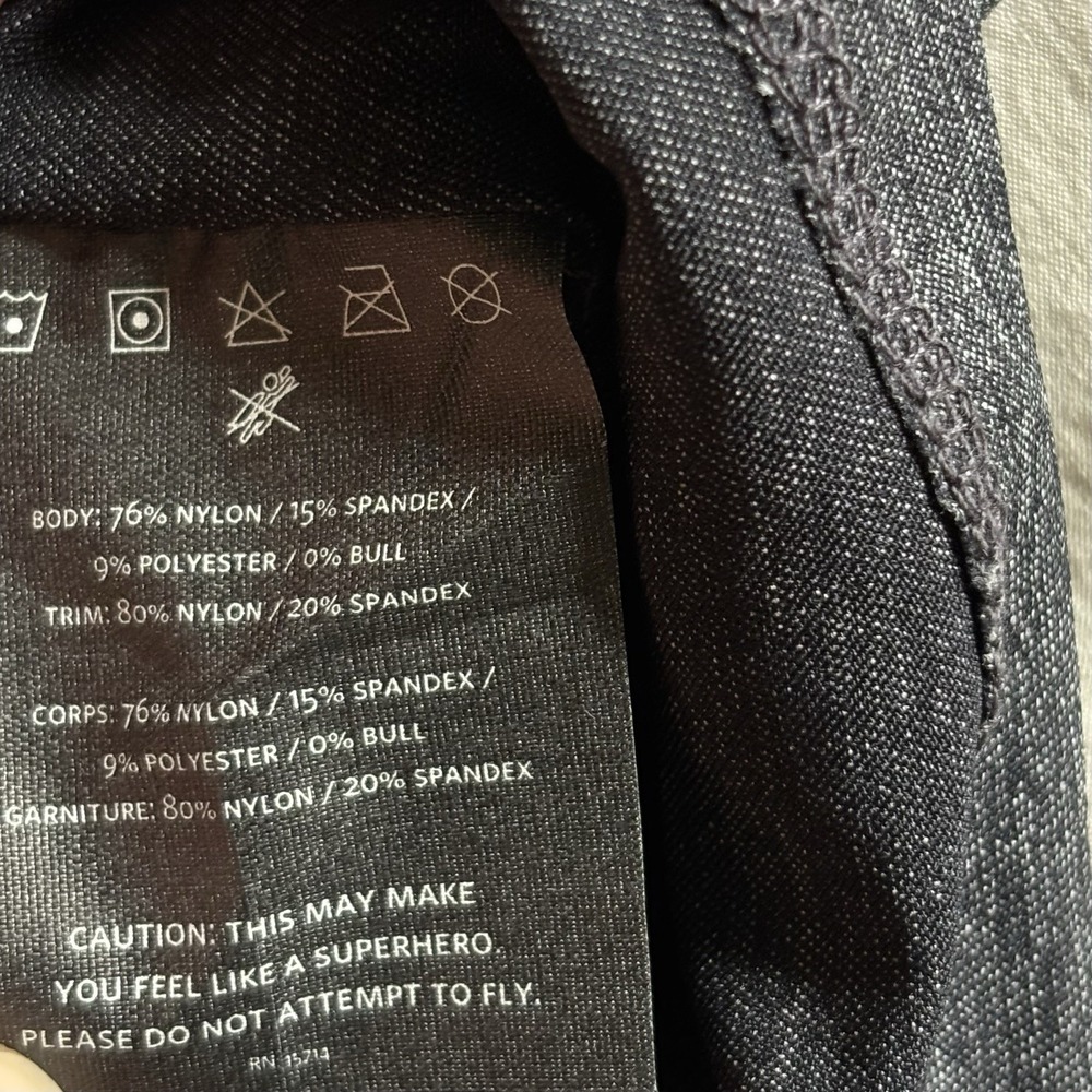 NWOT NOBULL 4-Way Stretch Woven Full Zip Jacket Mens M Dark Gray Performance Gym - Picture 13 of 16